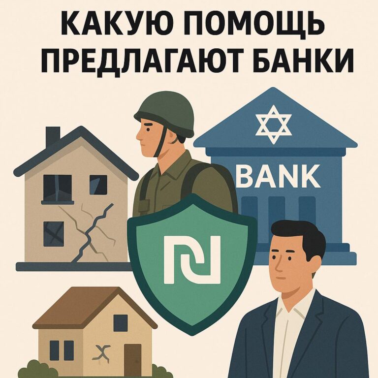 Война с Ираном: какую помощь предлагают банки в Израиле Война с Ираном: какую помощь предлагают банки в Израиле
